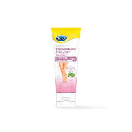 Scholl DE Care Scholl Regenerierender Fußbalsam 75ml - Für sehr trockene und raue Haut