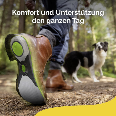 Scholl DE Insoles Scholl LiquiFlex Komforteinlegesohlen Everyday L, mehr Polsterung durch Memory Foam und Unterstützung des Fußgewölbes, 1 x 2 Stück