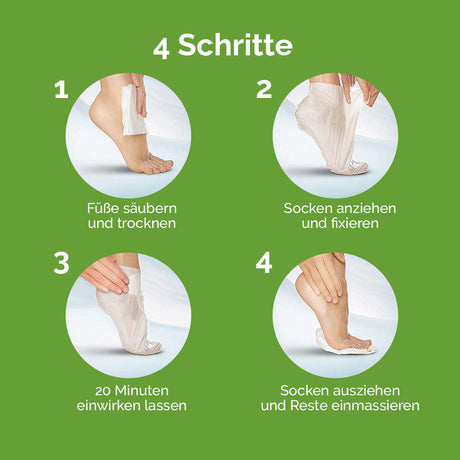 Scholl Site DE Care Scholl ExpertCare intensiv pflegende Fußmaske in Socken – intensiv  feuchtigkeitspendende Maske mit Aloe Vera
