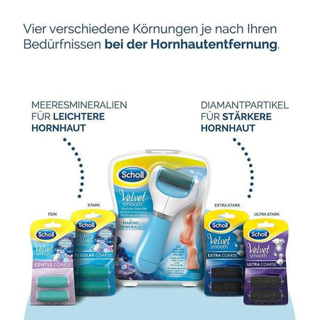 Scholl Site DE Care Scholl Velvet Smooth Nachfüller Wet&Dry - Stark mit Meeresmineralien